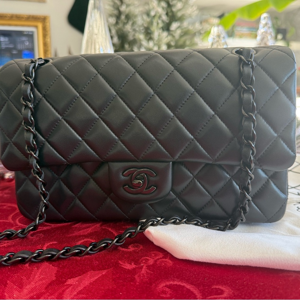 Chanel Black Quilted Crossbody Bag